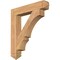 Ekena Millwork Balboa Arts & Crafts Smooth Bracket, Western Red Cedar, 5 1/2"W x 34"D x 38"H BKT06X34X38BOA03SWR - alternate 1